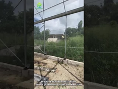 Proyecto de invernadero duradero en Mauricio