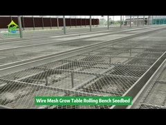 La malla movible del equipo del cuarto de niños de la planta del semillero crece la plantación vegetal de la tabla