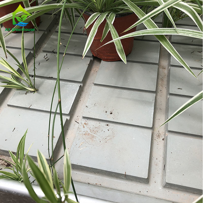 Tabla de rodadura hidropónica móvil para plantas en invernadero